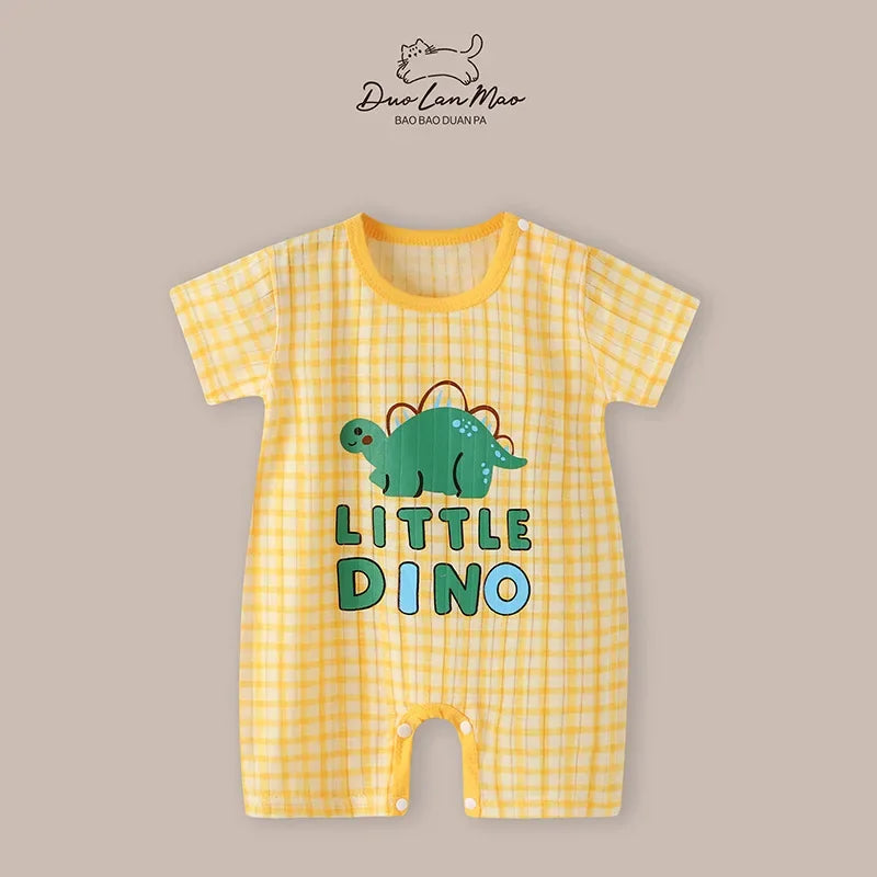CartoonCuddles Romper 🐻👶🌞