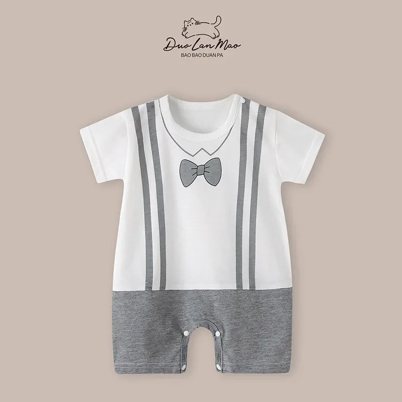 CartoonCuddles Romper 🐻👶🌞