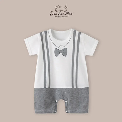 CartoonCuddles Romper 🐻👶🌞