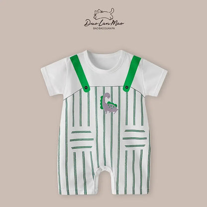 CartoonCuddles Romper 🐻👶🌞
