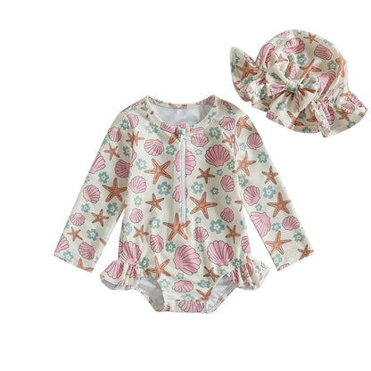 RuffleWave Bodysuit 🌊🎀👗