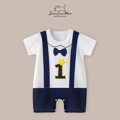 CartoonCuddles Romper 🐻👶🌞