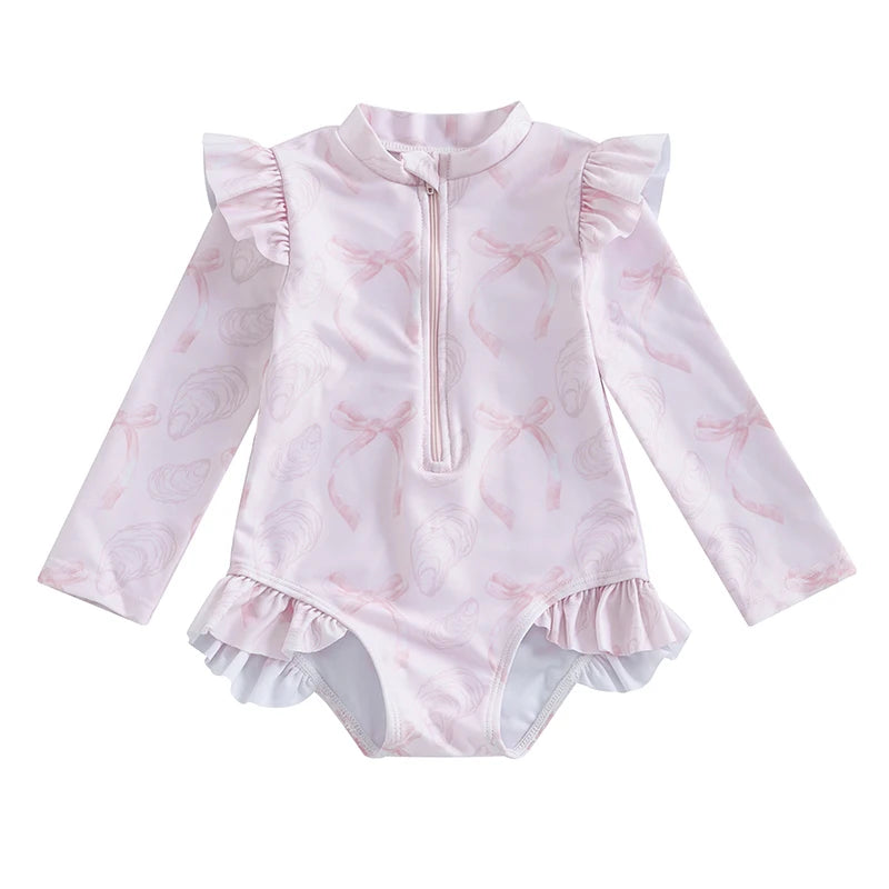 RuffleWave Bodysuit 🌊🎀👗