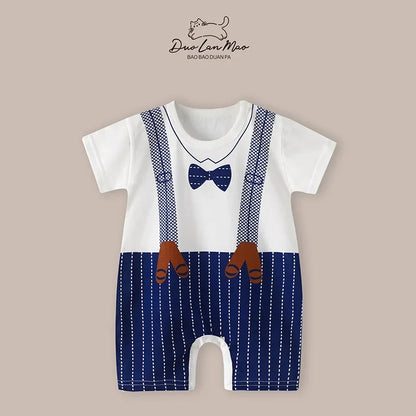 CartoonCuddles Romper 🐻👶🌞