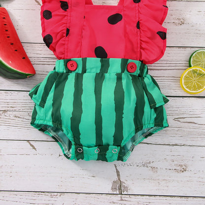 TinyMelon Jumpsuit 🍉🧸✨