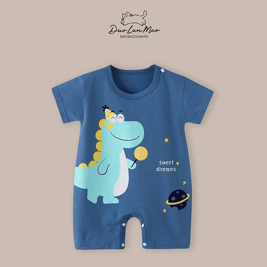 CartoonCuddles Romper 🐻👶🌞