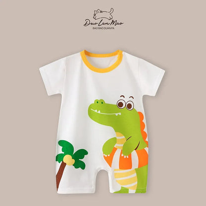 CartoonCuddles Romper 🐻👶🌞