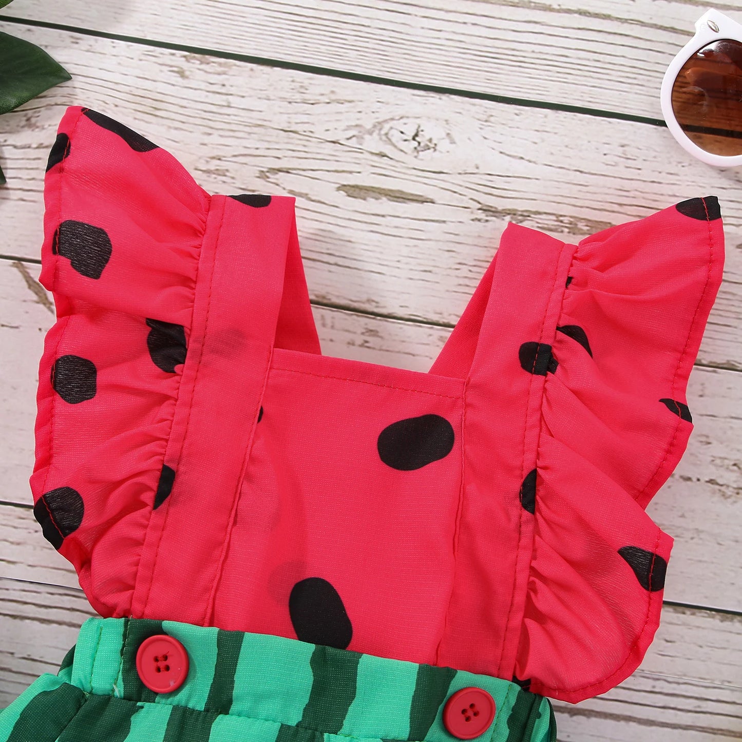 TinyMelon Jumpsuit 🍉🧸✨