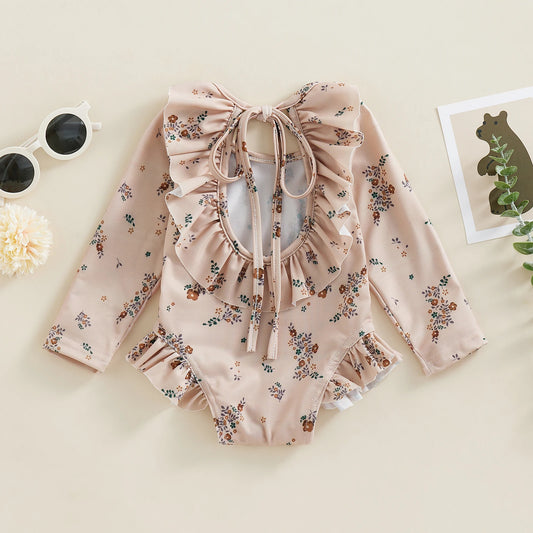 RuffleWave Bodysuit 🌊🎀👗