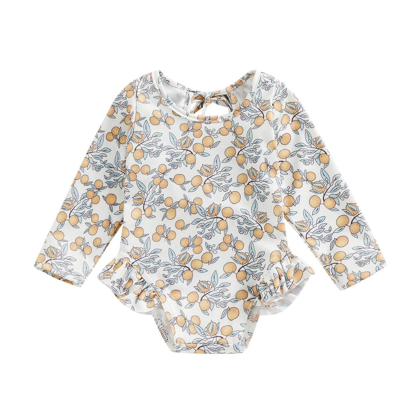 RuffleWave Bodysuit 🌊🎀👗