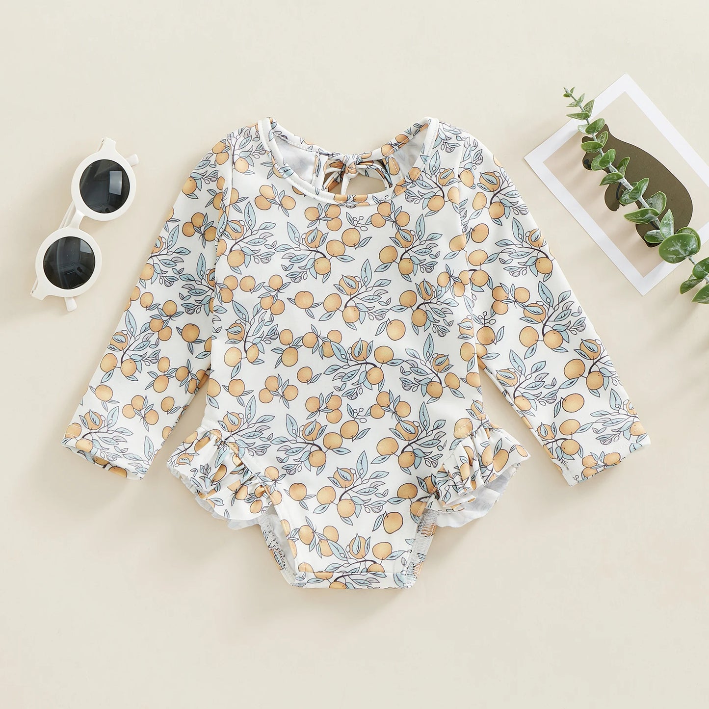 RuffleWave Bodysuit 🌊🎀👗