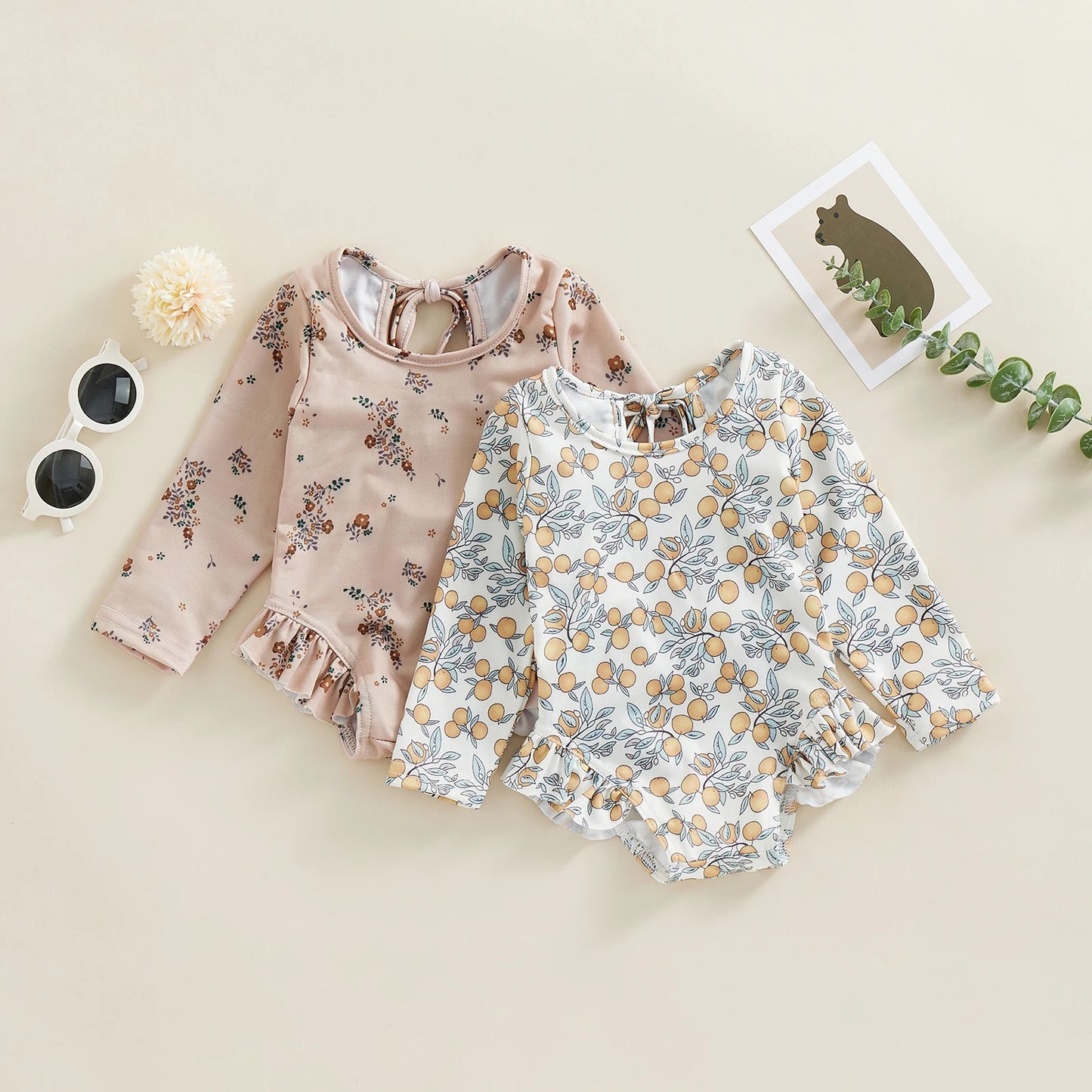 RuffleWave Bodysuit 🌊🎀👗