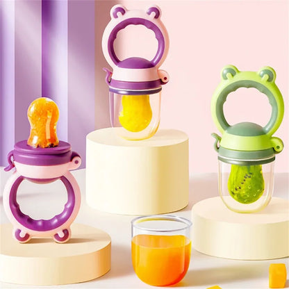 FruityFrog Feeder 🐸🍓👶